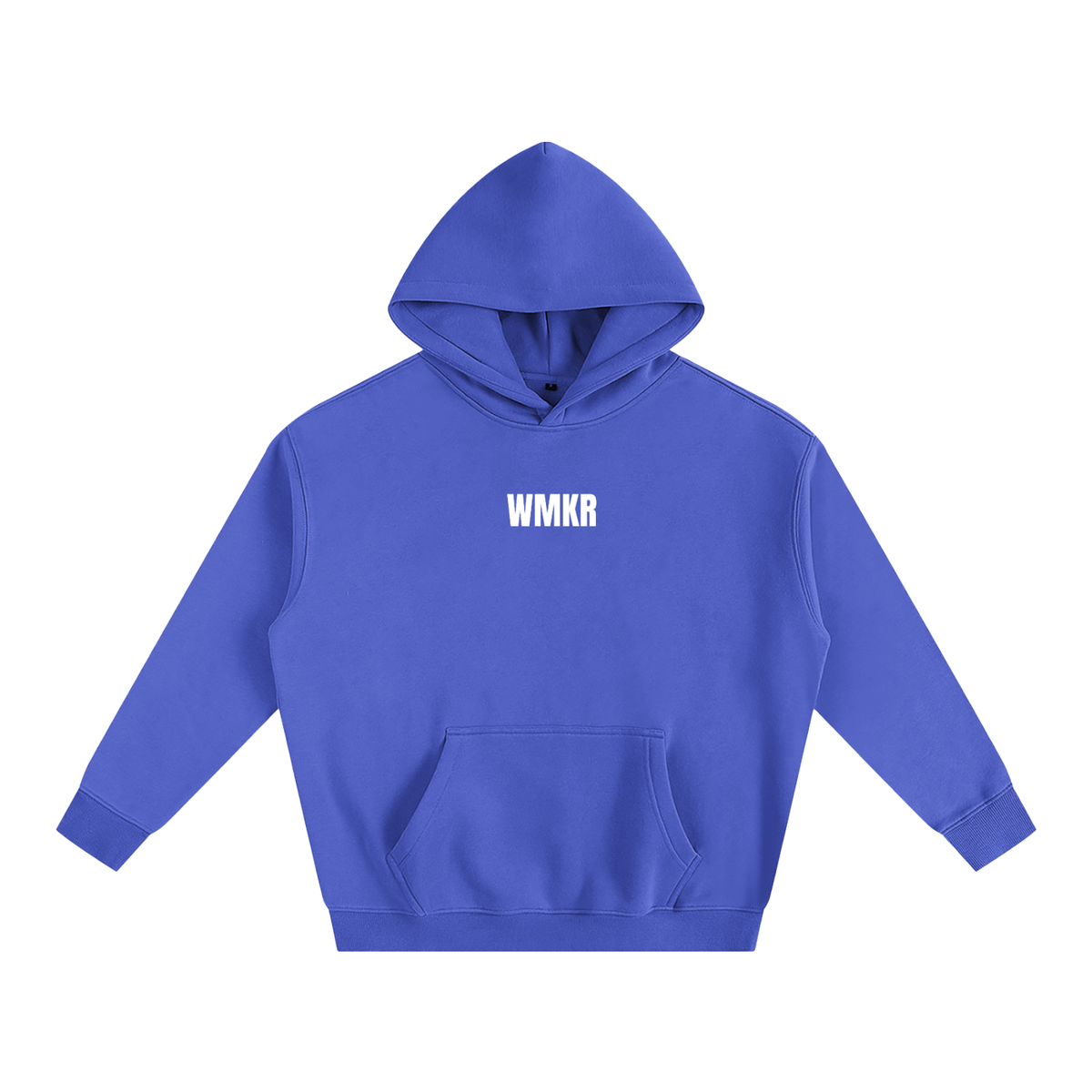 Blue "WMKR" Oversized Hoodie