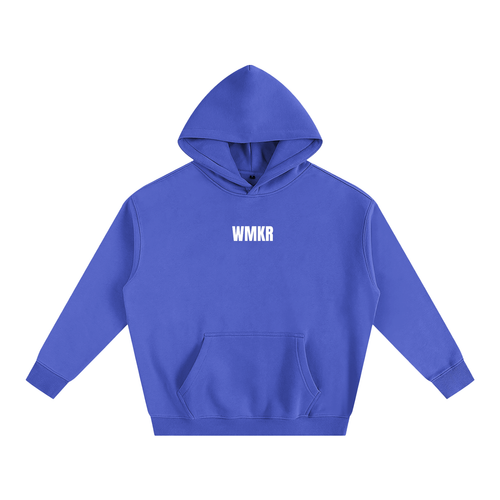 Blue "WMKR" Oversized Hoodie